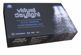All Virtual Daylight Kits feature a ballast with tough die-cast alloy housing, which has the mounting lugs moulded to the ballast.