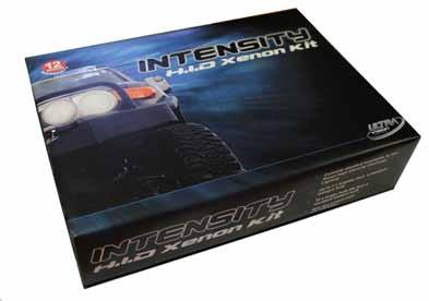 INTENSITY H.I.D XENON KITS Intensity H.I.D Xenon Kits are the most affordable choice in upgrade xenon kits. They come standard in 6000K therefore producing a bright white colour light.