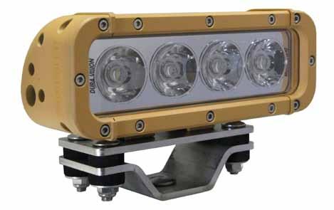 XTREME 40W DURA VISION L.E.D WORK LAMPS The DURA VISION Xtreme 4 x 10W LED lamp is an ultra tough High Powered low profile LED lamp which is highly regarded by some mining companies as the ideal Dozer lamp.