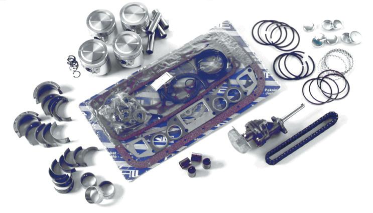 The unit is then reassembled using all new wear items such as bearings, clutches, separator plates, springs, thrust washers, gaskets and seals, etc.