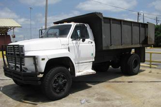 5 FORD F-800 1987 Dump Truck,