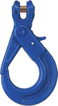 The Clevis Self Locking Hook TWN 837 automatically locks under load. E G A robust trigger at the back side of the hook can be easily hand-operated.