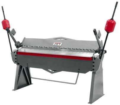 72" BOX & PAN BRAKES All body sections are welded steel plate with heavy truss rods and braces designed to give greater strength and durability Both the bed and apron are bored in line to assure the
