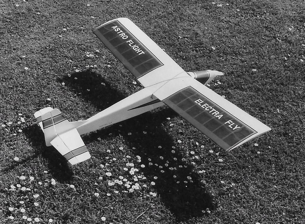 Astro Electra Fly Electric Sport Model The Electra Fly was the first electric sport model kitted by Astro Flight.