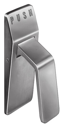 114/115 Series Push/Pull Trim Designed for convenience and utility, the 114/115 hospital latches open with a gentle pull or slight push, making them ideal for hands free operation.