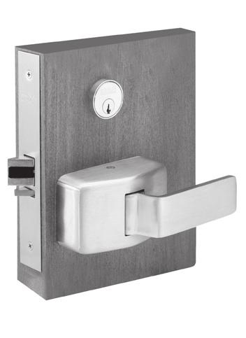 7800 Series with Push/Pull Trim (PT) 7800 Push/Pull Trim (PT) The Push/Pull design known for its ease of operation is coupled with the strength and integrity of a mortise lock to provide greater
