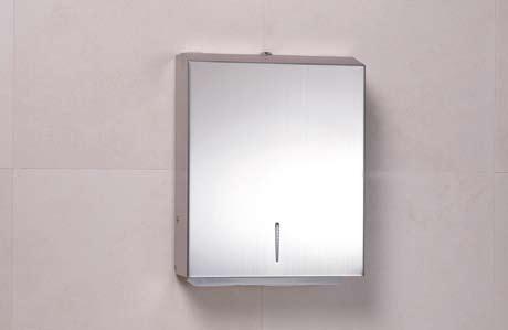 Dispensers and bins 98515 Alite soap dispenser. Finish: SS (XX98515SS) 98530 Alite paper towel dispenser.