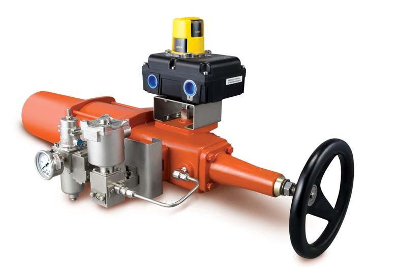 Introduction The EPA-Series pneumatic actuator provides a rugged and compact solution for quarter-turn valve actuation.