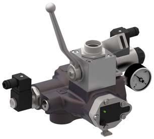 Intelligent Lift Control Valve with Electronic Card Q max = 500 l/min, p max = 80 bar Leak-free, two-stage, electronically controlled, without frequency control i50 and i500 Information lift-control