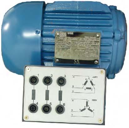 Experiment 9 Three-Phase Induction Motor With Frequency Inverter The lab assembly constitution of: 1. Three phase asynchronous motor. 2. Electrodynamic Brake. 3. Load Control and Digital Torque Meter.