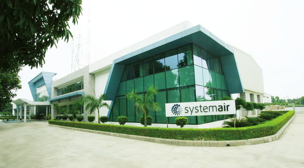 4 Systemair Systemair India LEED Platinum Rated Green Building Certified by the U.S Green Building Council Greater Noida India: LEED Certified Platinum Rated manufacturing facility.