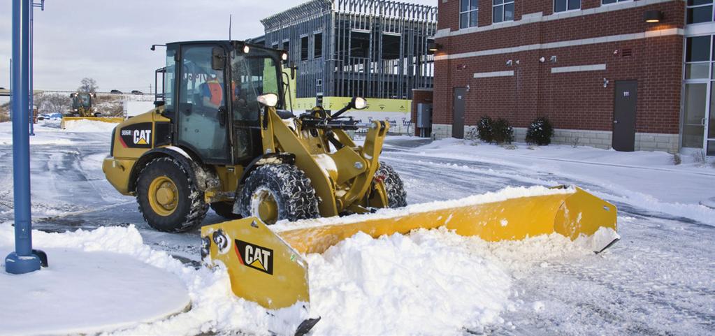 NEVER LET WEATHER SLOW YOU DOWN. Equip your machine for any condition. If it were easy to remove snow and ice, we wouldn t make tools for it.