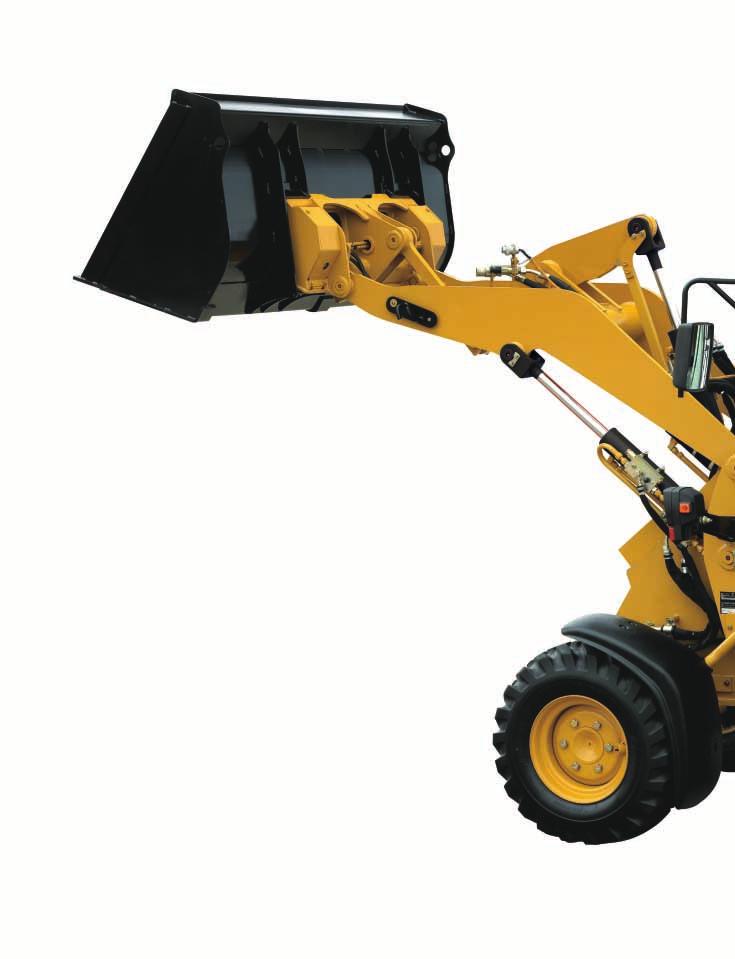 904B Compact Wheel Loader Designed, built and backed by Caterpillar to deliver exceptional performance and versatility, ease of operation, serviceability and customer support.