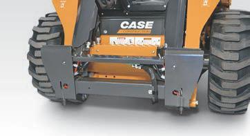 MAXIMIZE YOUR BUSINESS OUTPUT AUXILIARY HYDRAULIC PACKAGES AVAILABLE CASE loaders are compatible with more than 250 buckets, forks, brooms, augers, rakes, grapples, hydraulic hammers, snow