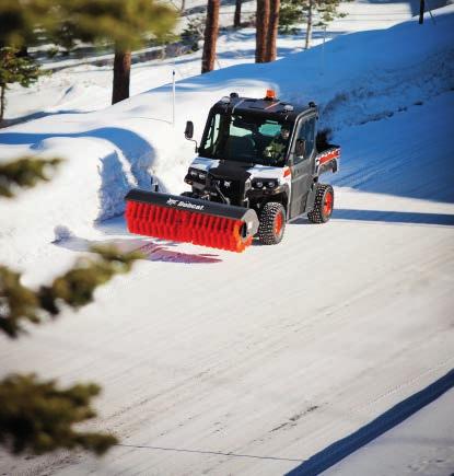 Keep working in all types of weather: 3600/3650 COMFORT CAB WITH HEAT AND A/C The Bobcat 3600 and 3650 are not your typical utility vehicles so it makes sense that they provide all-weather comfort