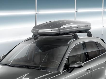 Ski/snowboard carrier, extendable For up to six pairs of skis for four snowboards (loading surface approx. 60 cm). Practical extender function for user-friendly loading and unloading.
