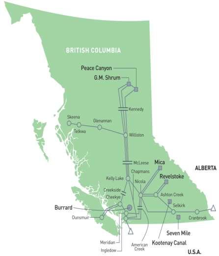 BC Hydro Overview General Crown Corporation Serving about 95% of province and 1.