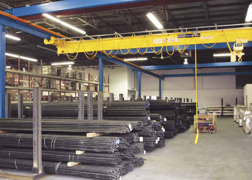 PRE-ENGINEERED TARCA CRANE SYSTEMS Gorbel also offers pre-engineered Floor Supported and Ceiling Mounted Tarca Crane Systems in standard capacities from 2 to 5 tons.