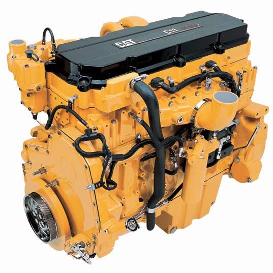 EPA Tier III, EU Stage III Compliant C11 Engine. The Cat C11 with ACERT technology is an 11.1 L displacement, 6-cylinder, electronically governed engine.