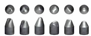 Roller Cone Technology Inserts Insert Options A large selection of insert geometries and material options, diamond or tungsten carbide, help to optimize bit characteristics for specific applications.