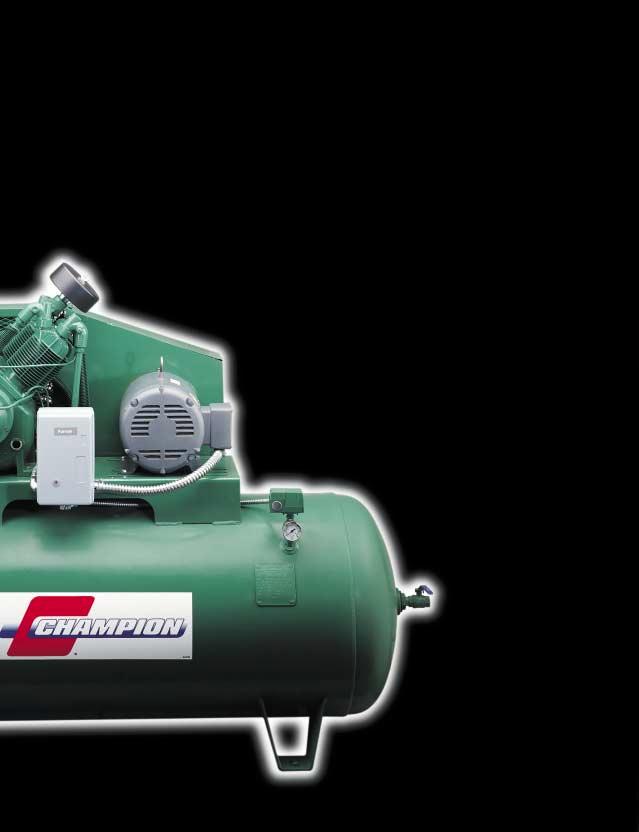cating Compressors... The Value Leaders. PROVEN DEPENDAILITY. You rely on compressed air to perform many tasks efficiently. Champion knows that reliability is one of the main reasons for a purchase.