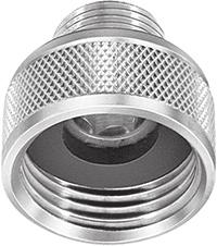 6 Brass 70 138 Brass and nickel-plated brass 303 Stainless Steel Complete Adapter