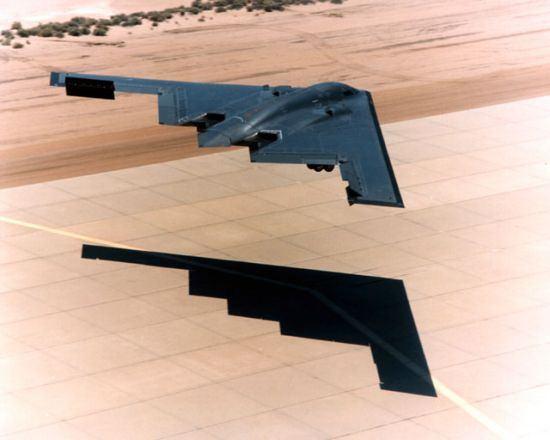 Drag rudders on the B-2 Another aerodynamic device that is less commonly used is the drag parachute.