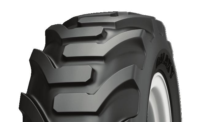4 17.3 Rear (/TT) GALAY SUPER INDUSTRIAL LUG R4 Many of the Galaxy-branded backhoe tires are made heavier and beefier, with more plies than other tires in order to provide superior strength and a