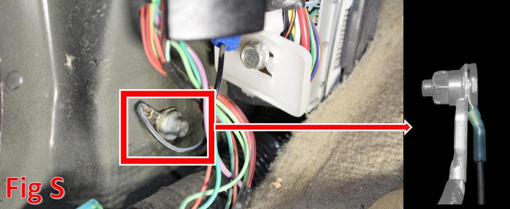 Using the attached splice connector, attach the remaining red wire on the LED Harness to the
