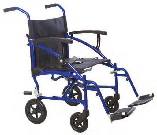 Attendant operated brakes LITE (ULTRALITE) The Aspire LITE is an ultra lightweight wheelchair that is ideal for occasional use.