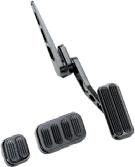 LOKAR Accessories XL standard FM6097 FM6098 FM6099 Eliminator Floor Mount Gas Pedals The Eliminator floor mount gas pedal is precision crafted from billet aluminum and designed to eliminate routing