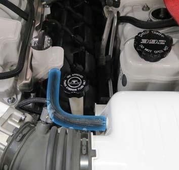 Remove any decorative engine cover(s) and foam isolators over the fuel rails. 1.