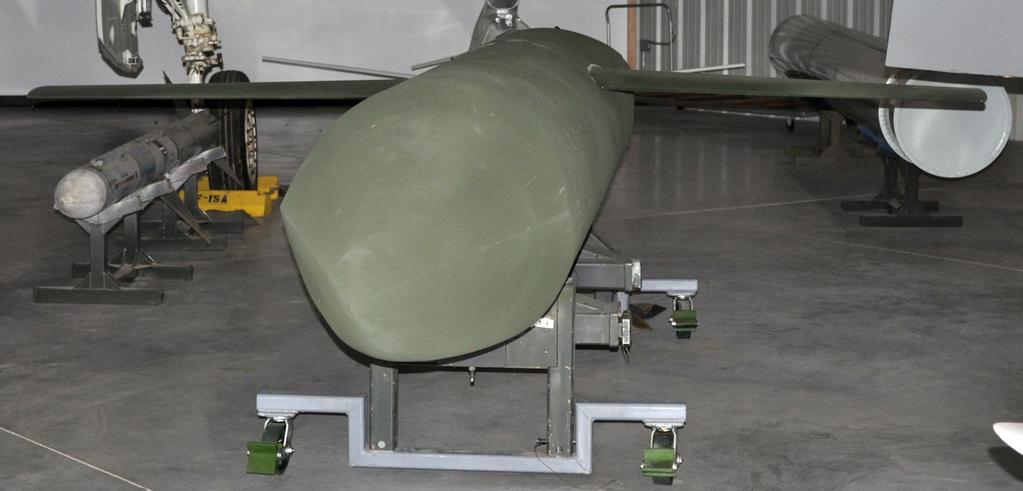 Front view of the Hill AGM-129.