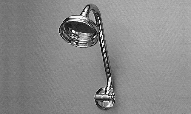 SHOWERS (SHOWER ARM & ROSE) 9.3 Manor House - adjustable All metal construction comprising No. 9 rose with ball joint, arm with adjustable wall fitting and cover plate.