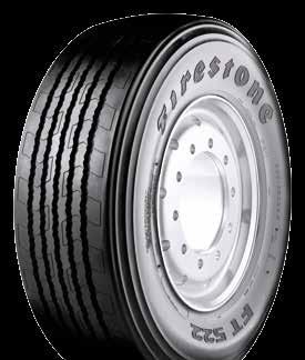 conditions Good resistance to irregular wear ensures consistent, stable performance Quality tyre construction makes it ideal for regrooving and retreading, extending tyre life