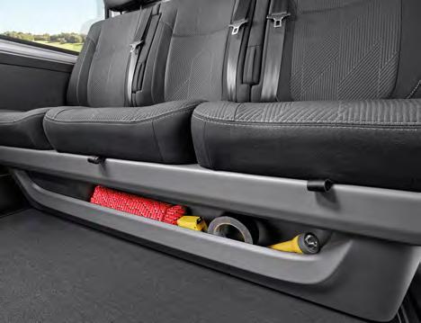 The Renault Trafic Crew has been designed with enough storage space to keep all of your