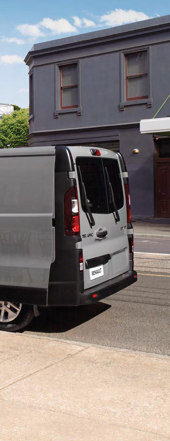 Space. Guaranteed. More room. More storage. More options. When you get more in, you can get more done, so the Renault Trafic combines an array of clever options for more storage. There s up to 6.