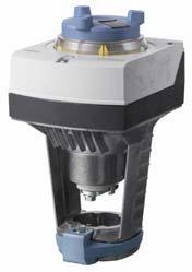 indication Manual override Overload and stall protection Optional functions with auxiliary switches, potentiometer, and