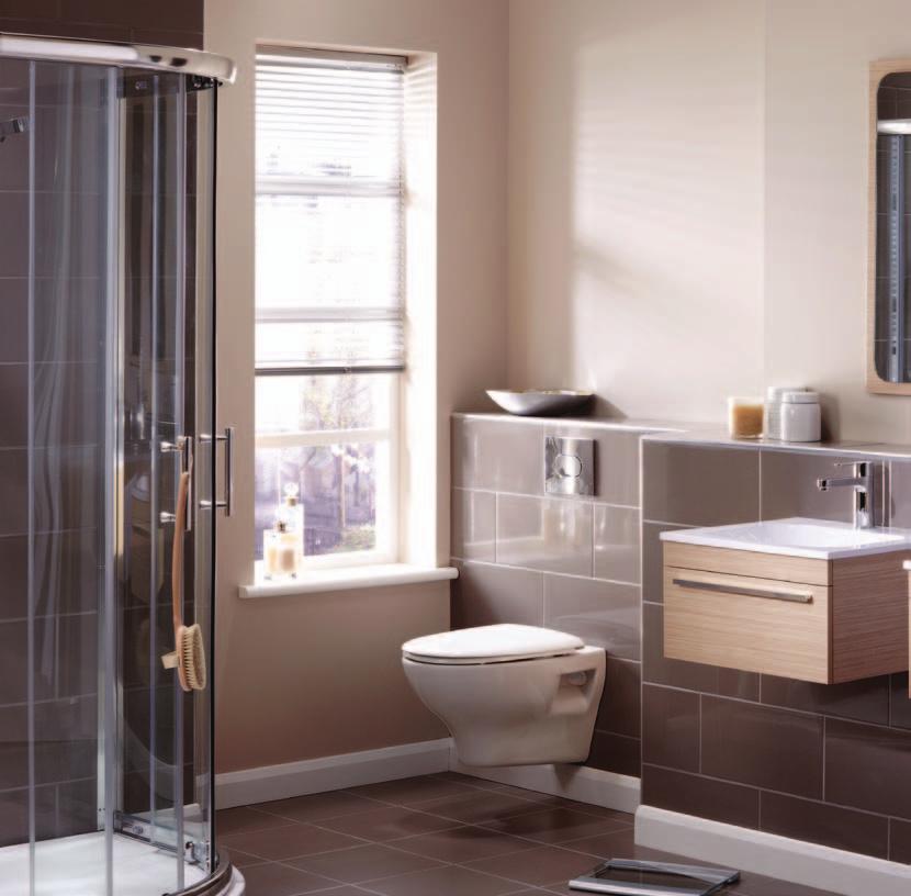 Sand Zebrano Perfect for an en-suite, twin washbasins provide both individual washing areas and ample personal storage.