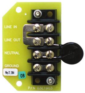 Electrical Protection, Accessories and Auxiliaries Electrical Components 1 2 3 4 cams VOLTAGE SURGE PROTECTOR