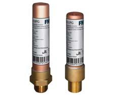 WOG BRASS NPT (410A), SWEAT (411A) FM, UL, CSA RATED (410A ONLY) OPTIONAL LOCKING DEVICE,
