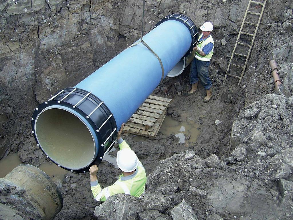 United Kingdom - Lancashire Hodder Aqueduct MaxiStep Reducing Coupling - DN700