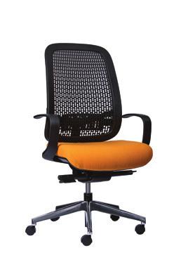 WELL THOUGHT OUT ERGONOMIC DESIGN TO BRIGHTEN YOUR DAY AT THE OFFICE.
