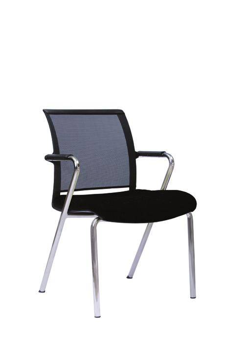 PAS 002 < left page Operator s swivel chair shown with mesh backrest, upholstered