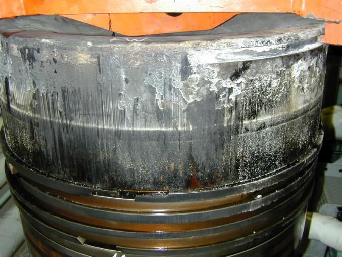 forms hard deposits on piston crowns Lack of controlled corrosion sulphuric