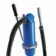 MANUAL FUEL PUMPS Quick, effortless delivery of fuel Lever action pump delivers up to 1L (1qrt) per stroke Clean and easy dispensing of fuels Built-in dispensing nozzle holder prevents fluid spillage