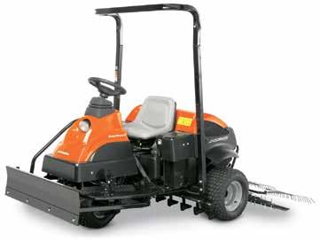 RENOVATION AND SPECIALTY EQUIPMENT 20 GROOM MASTER IITM COMBINES GREAT ERGONOMICS, POWER AND MANEUVERABILITY TO PROVIDE SUPERIOR PRODUCTIVITY.