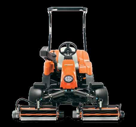 SMALL AREA REEL MOWERS 6 JACOBSEN ECLIPSE 322 BLADE REEL NO HYDRAULICS AND MORE CONTROL LEAD TO BETTER RESULTS, LOWER COSTS AND GREENER OPERATIONS.