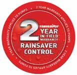 Bianco Rainsaver MK4E RAIN HARVESTING Control Features: Revolutionary design Designed to operate with pumps up to 800kPa (116psi) 100 litres per minute flow for large homes and commercial