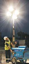 90 DIESEL VT-2 LIGHTING TOWER The VT-2 is a very compact, versatile lighting tower, featuring a 7m vertical, manually operated mast coupled to a useful 6.